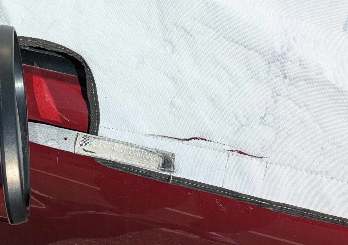ロードスター NC のボディカバー（ハーフ）がそろそろへたってきた件
